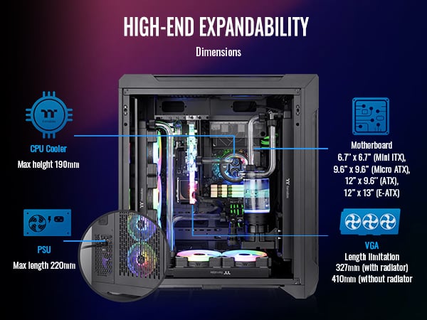 Thermaltake CTE C700 Air Mid Tower Case